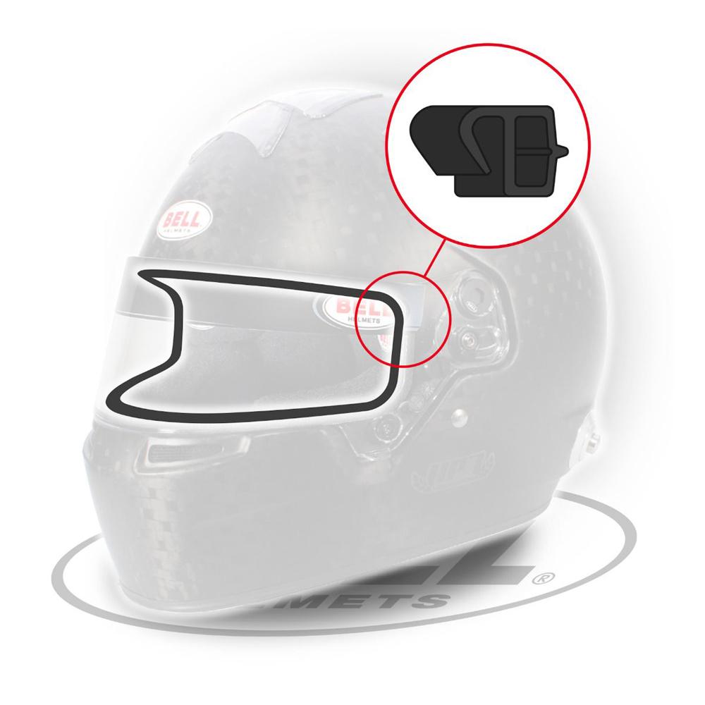 Kit de perfil de borracha para capacete de sino