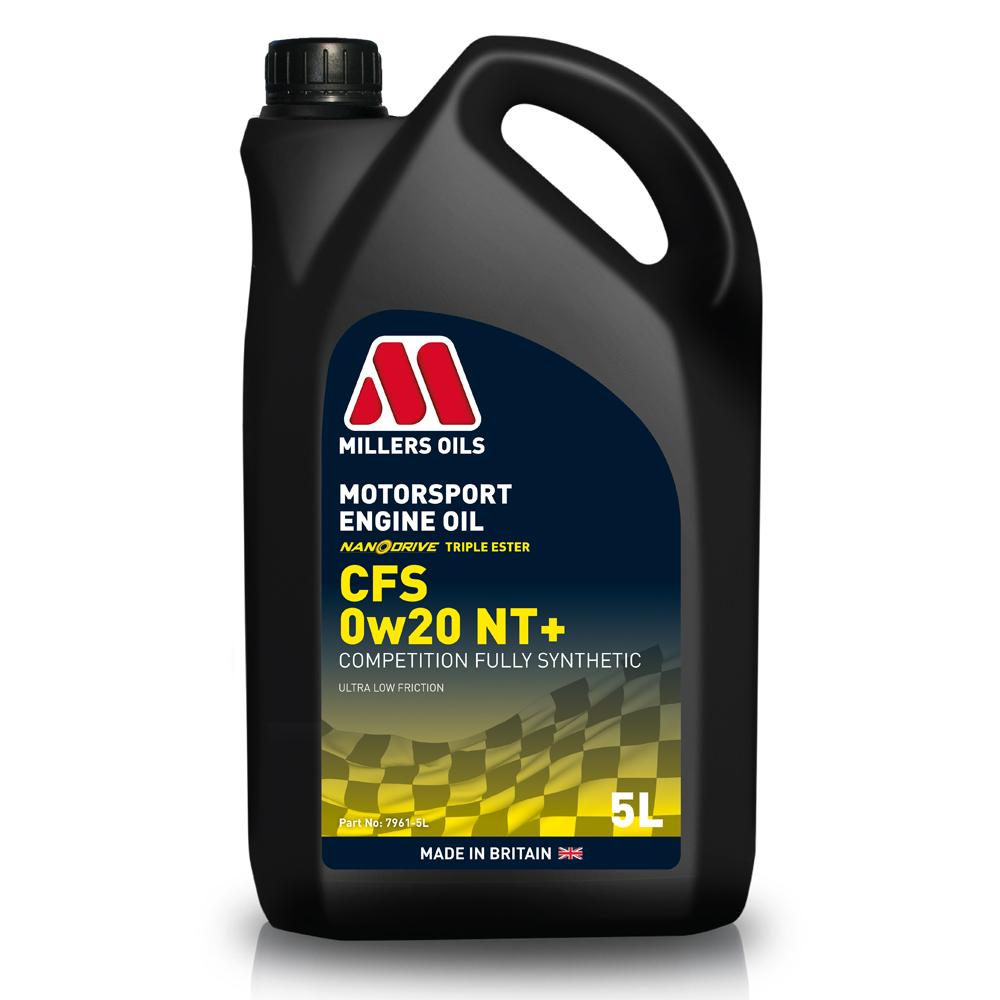 Millers 0W20 CFS Nanodrive Plus Óleo de óleo sintético (5 litros)