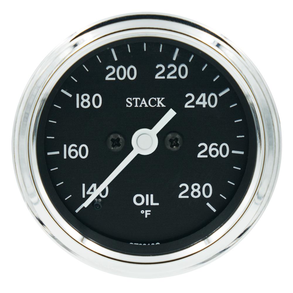 Stack Classic Oil Temperature Gauge 140-280 Degrees F