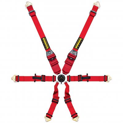 Schroth Profi II-6H Saloon Harness com Flexi Belt HANS Use Preto