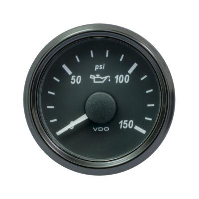 Medidor de pressão de óleo VDO SingleViu 0-150 PSI