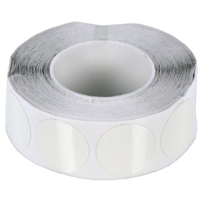 Discos de fita adesiva branca autoadesiva - 45 mm de diâmetro