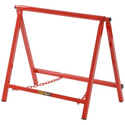 BG Racing 18 Inch Tall Chassis Stands (Par) Powder Coated Red