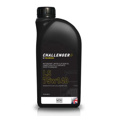Óleo sintético para caixa de câmbio Millers Challenger+ 75W140 LS (1 litro)