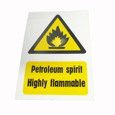 Gasolina Inflamável Sticker Fuel Warning