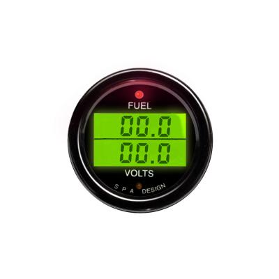 A pressão de combustível dos TERMAS/volts Dual calibre