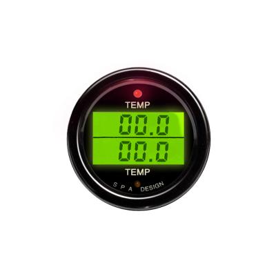 Temperatura dos TERMAS/calibre duplo da temperatura