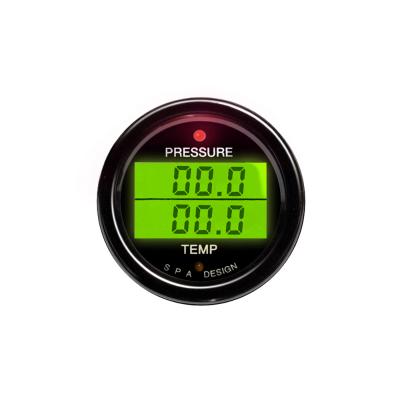 Calibre duplo da pressão/temperatura dos TERMAS