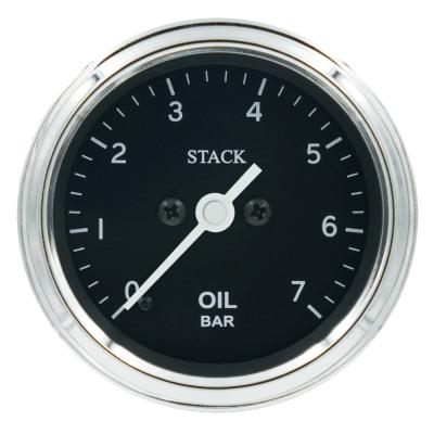 Stack Classic Oil Pressure Gauge 0-7 Bar