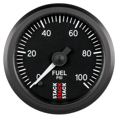 Calibre de pressão do combustível da pilha 0-100 libras por polegada quadrada