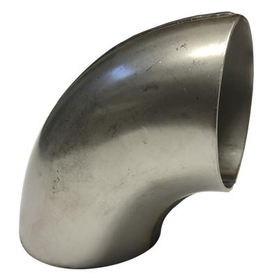 Jetex 90 Degree Tight Bend 2,25 polegadas em aço inoxidável