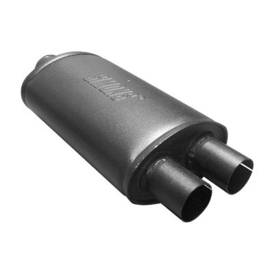 Jetex Oval Silencer Box 320mm Long (115/185) 2.5 Inch Inlet